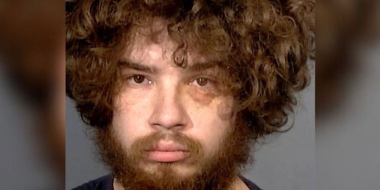 A mugshot of kidnapping suspect Nathaniel Foutch-Pratt, provided by Las Vegas police.