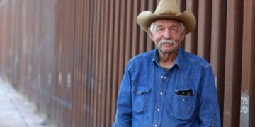 Rancher John Ladd owns land right next to the border of Mexico in Arizona.