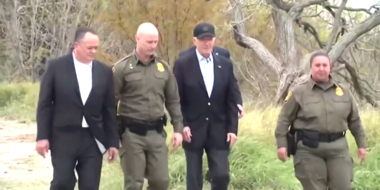 ‘Looks Like He’ll Topple Over’: Biden’s Visit to the Border Stokes Concerns As Video Emerges