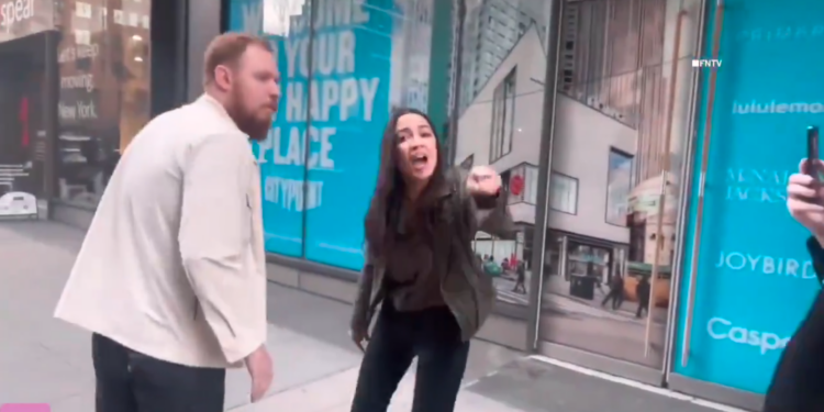 Watch: AOC Heckled at Movie Theater by Pro-Palestinian Supporters