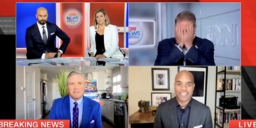 CNN’s Scott Jennings Literally Facepalms When Former Harris Official Says Trump Is ‘0 For 1’ In 2024 Debates