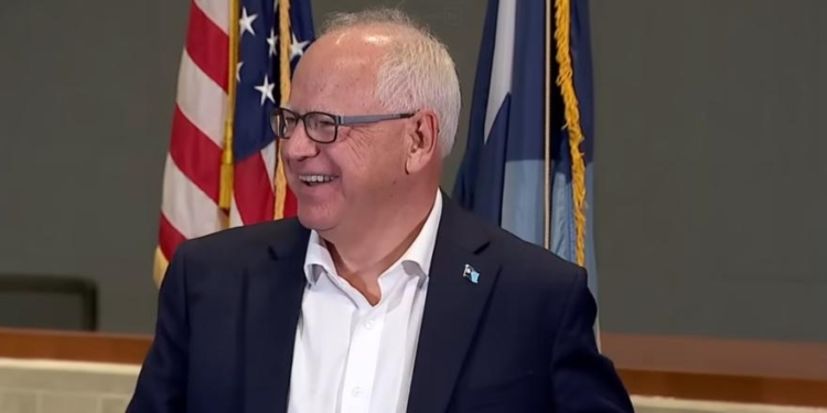 Harris VP Pick Greenlit Law Allowing Bureaucrats To Take Child Custody From Parents Who Oppose Sex-Change Surgeries