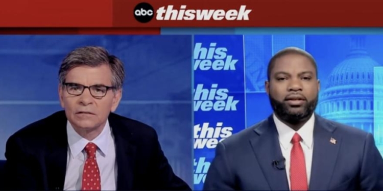 ‘Really A Phony Controversy’: Byron Donalds Spars With George Stephanopoulos Over Kamala Harris’ Racial Identity