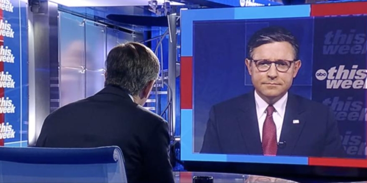 Stephanopoulos Melts Down As Johnson Refuses To Condemn Trump Family’s Outrage Over Dems’ Rhetoric